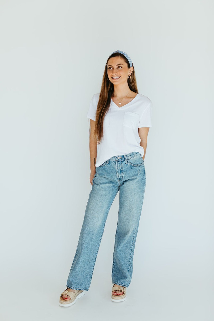 August Cloth Bottoms & Jumpsuits | Shannon Straight Leg Jeans