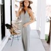 August Cloth Bottoms & Jumpsuits | Dansby Ribbed Jumpsuit