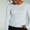 August Cloth Tops | Stormy Ribbed Top