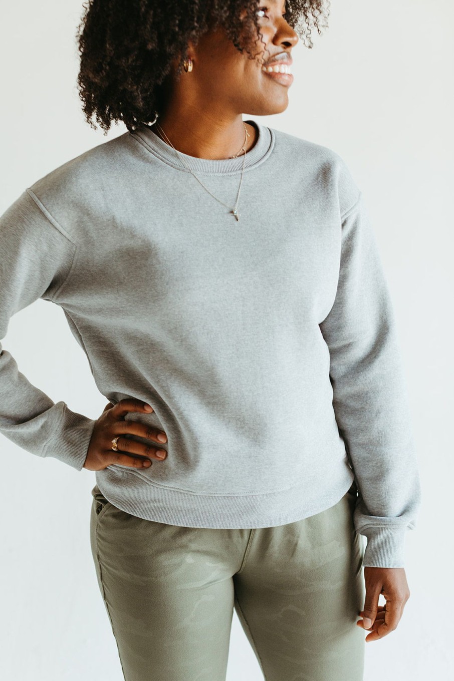 August Cloth Tops | Mabel Detailed Pullover