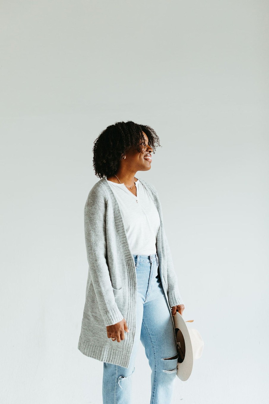 August Cloth Outerwear | Sable Classic Cardigan