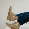 August Cloth Shoes | Bruno Wedge Bootie