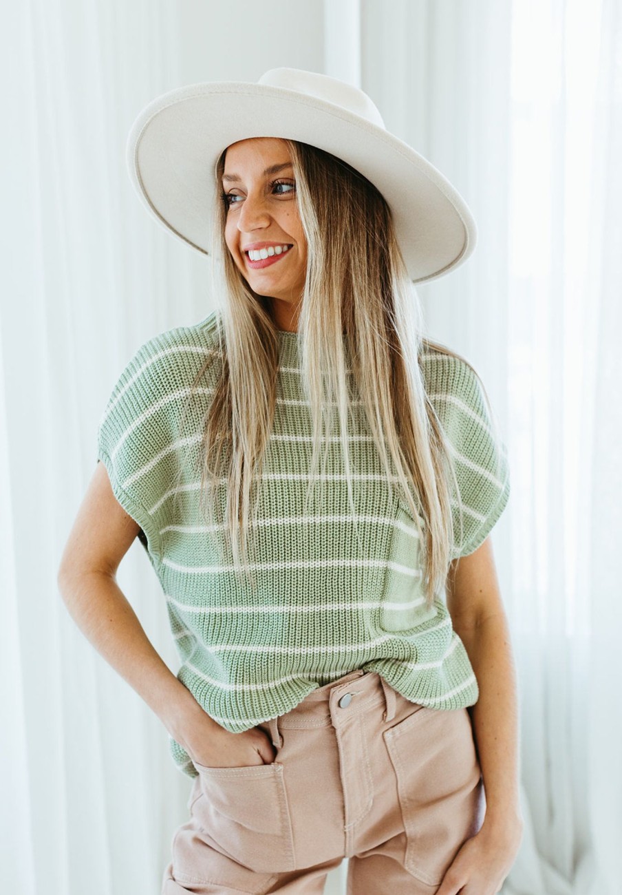 August Cloth Tops | Chelsea Knit Top