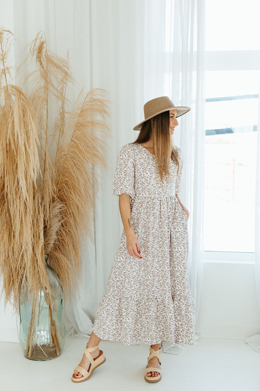 August Cloth Dresses | Celeste Floral Dress