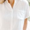 August Cloth Tops | Milan Linen Top