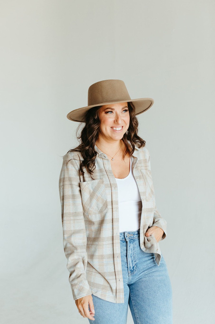 August Cloth Tops | Titus Plaid Top