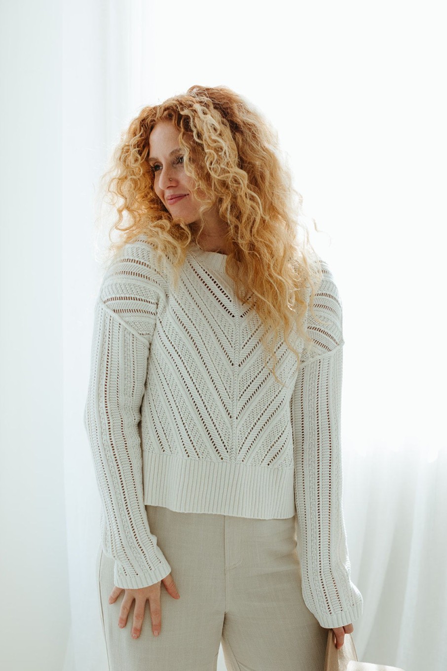 August Cloth Tops | Seaside Knit Pullover