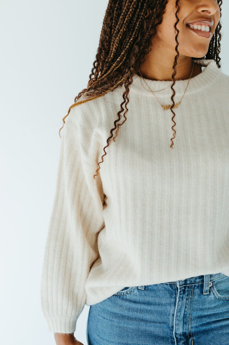 August Cloth Tops | Oxland Relaxed Sweater