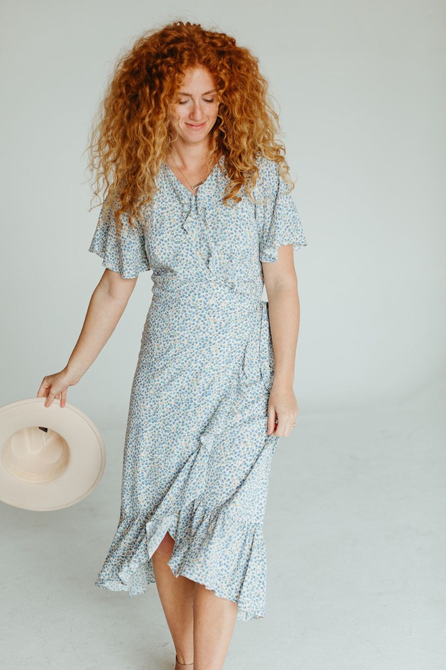 August Cloth Nursing | Megan Wrap Dress