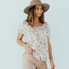 August Cloth Tops | Sophie Floral Blouse