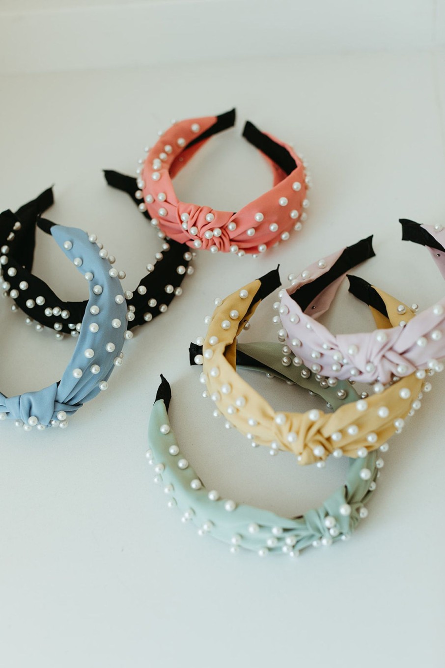 August Cloth Accessories | Pearl Statement Headband