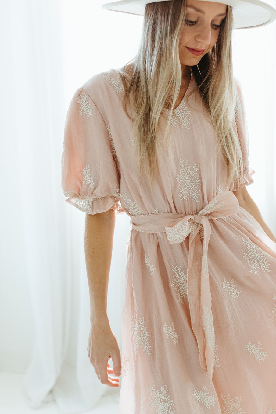 August Cloth Maternity | Elodie Embroidered Dress