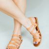 August Cloth Shoes | Sephina Leather Sandals