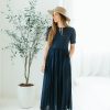 August Cloth Maternity | Joyce Pleated Dress