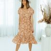 August Cloth Dresses | Damaris Flutter Dress