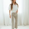 August Cloth Bottoms & Jumpsuits | Presley Wide Leg Jeans